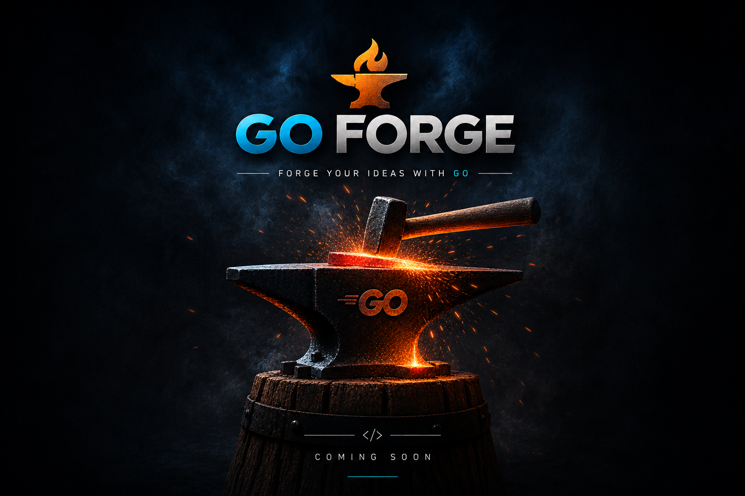 Go Forge — Forge your ideas with Go. Coming soon.